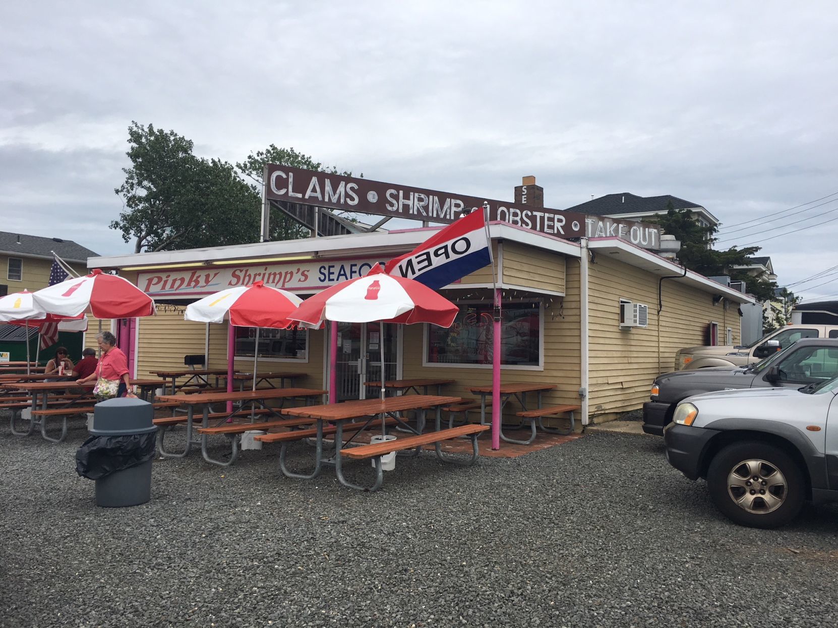 Pinky's outside